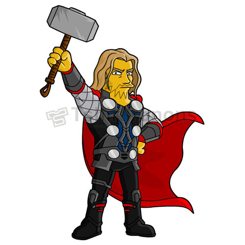 Thor T-shirts Iron On Transfers N4683 - Click Image to Close